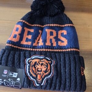 Chicago Bears New Era Black Knit Beanie. New